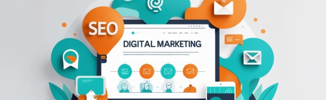 Why Digital Marketing Matters in Today's Landscape Create a website features image