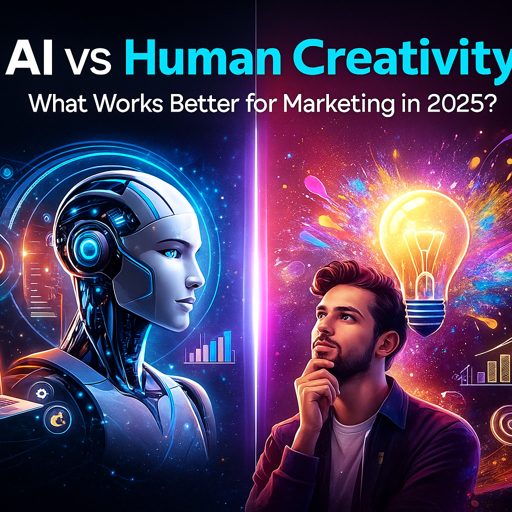 AI vs Human Creativity: What Works Better for Marketing?